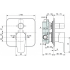 Душевой комплект Ideal Standard Esla BD002XC