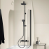 Душевая система с смесителем для ванны/душа Ideal Standard IDEALRAIN CERAFINE O BC749XG матовый черный