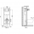 Комплект подвесной унитаз Jacob Delafon Struktura E21771RU-00 (EDE102-00 + E70024-00) + система инсталляции Jacob Delafon (E33131RU-NF + E4316-00)