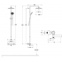 Душевая система с термостатом Jacob Delafon Atom E26237-CP