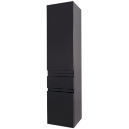 Шкаф-пенал Jacob Delafon Madeleine EB2069G-J52 L 35 см левый, черный блестящий