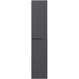 Шкаф - колонна Jacob Delafon Nona 147х34 см EB1892RRU-442 шарниры справа, глянцевый серый антрацит