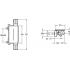 Смеситель - термостат для душа с полкой Jacob Delafon Metro E21767-CP хром