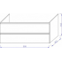 Тумба под раковину Jacob Delafon Madeleine 100x46 R EB2055-J5