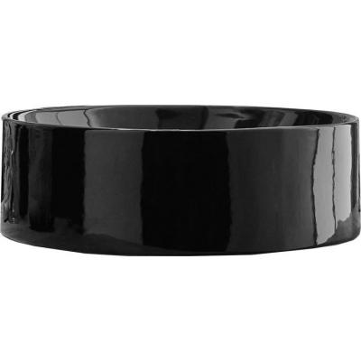 Накладная раковина Jacob Delafon Vox 42 см E14800-7 круглая, черная