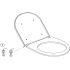 Крышка-сиденье для унитаза Jacob Delafon Brive E4357G-00 петли хром