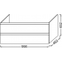 Тумба под раковину Jacob Delafon Madeleine L 100x46 EB2054-J5
