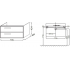 Комплект мебели Jacob Delafon Rythmik 80х46 2 ящика белый блестящий лак (EB1303-G1C+EXO112-Z-00+EB1160-NF)