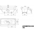 Стальная ванна Kaldewei Asymmetric Duo 190x100 standard mod. 744 274400010001