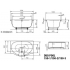 Стальная ванна Kaldewei Duo Pool 150x100 standard mod. 150-1 222700010001