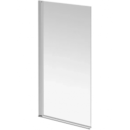 Шторка для ванны Kerama Marazzi VETRO 80 см. профиль хром, стекло прозрачное VE.80.BSD.CR