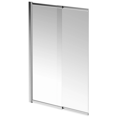 Шторка для ванны Kerama Marazzi VETRO 100 см. профиль хром, стекло прозрачное VE.100.BSD.CR купить с доставкой. 100% Оригинал. Гарантия!