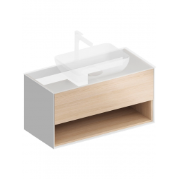 Тумба под раковину Kerama Marazzi PLAZA MODERN 98 PLB.M.100.1\OAK.V дуб Виченца