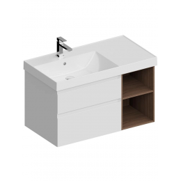 Тумба под раковину Kerama Marazzi CUBO 88 CUB.90.2Lh\WHTM.N белый Тумба под раковину Kerama Marazzi CUBO 88 CUB.90.2Lh\WHTM.N белый