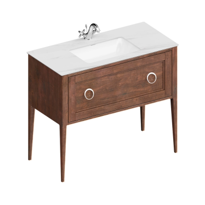 Тумба под раковину Kerama Marazzi PLAZA CLASSIC 100 PL.CN.100.1\NUT.M орех купить с доставкой. 100% Оригинал. Гарантия!