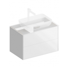 Тумба под раковину Kerama Marazzi PLAZA MODERN 78 PLB.M.80.2\WHT.V белый