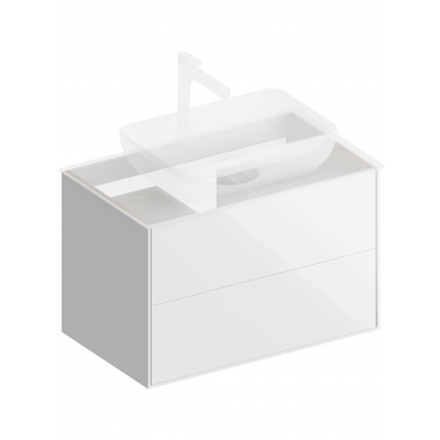 Тумба под раковину Kerama Marazzi PLAZA MODERN 78 PLB.M.80.2\WHT.V белый купить с доставкой. 100% Оригинал. Гарантия!