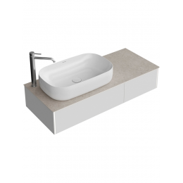 Тумба под раковину Kerama Marazzi MAGICA 115 MA.120.2\MGR.M утренний серый матовый Тумба под раковину Kerama Marazzi MAGICA 115 MA.120.2\MGR.M утренний серый матовый