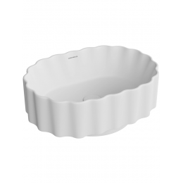 Раковина накладная Kerama Marazzi CONCHIGLIA 50 CC.wb.50\WHT.M белая