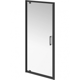 Душевая дверь в нишу Kerama Marazzi VETRO 90 профиль черный, стекло прозрачное Душевая дверь в нишу Kerama Marazzi VETRO 90 профиль черный, стекло прозрачное