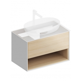 Тумба под раковину Kerama Marazzi PLAZA MODERN 78 PLB.M.80.1\OAK.V дуб Виченца