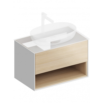 Тумба под раковину Kerama Marazzi PLAZA MODERN 78 PLB.M.80.1\OAK.V дуб Виченца купить с доставкой. 100% Оригинал. Гарантия!