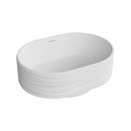 Раковина накладная Kerama Marazzi SABBIA 50 SA.wb.50\WHT.M белая