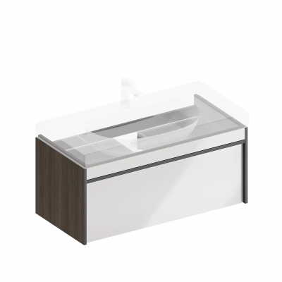 Тумба под раковину Kerama Marazzi MODULA 98 MOD.100.1+1\AR арабика купить с доставкой. 100% Оригинал. Гарантия!