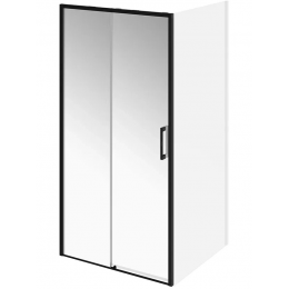 Душевая дверь в нишу Kerama Marazzi LINDO 100 профиль черный, стекло прозрачное Душевая дверь в нишу Kerama Marazzi LINDO 100 профиль черный, стекло прозрачное