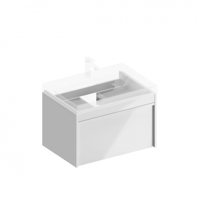 Тумба под раковину Kerama Marazzi MODULA 68 MOD.70.1+1\WHT белый купить с доставкой. 100% Оригинал. Гарантия!