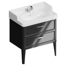 Тумба под раковину Kerama Marazzi POMPEI 76 PO.M.80.2\BLK черный