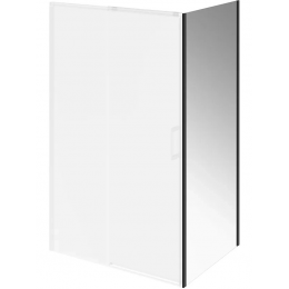 Боковая стенка Kerama Marazzi LINDO LN.90.FP.BLK.M 90x195 профиль черный