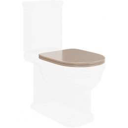 Сиденье для унитаза с крышкой быстросъемное с микролифтом Kerama Marazzi POMPEI PO.seat.01CAM