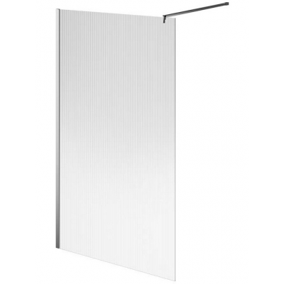 Душевая перегородка Kerama Marazzi CRISTALLO 120 профиль хром, стекло прозрачное купить с доставкой. 100% Оригинал. Гарантия!