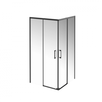 Душевой уголок Kerama Marazzi VETRO 100x100 VE.100.SSD.BLK.M черный купить с доставкой. 100% Оригинал. Гарантия!