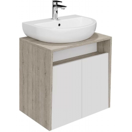 Тумба под раковину Kerama Marazzi PRO 60 PRO.60.2\WHT дуб Орегон