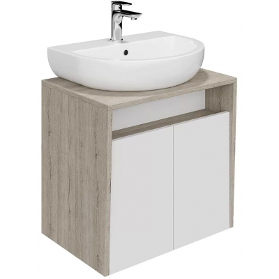 Тумба под раковину Kerama Marazzi PRO 60 PRO.60.2\WHT дуб Орегон купить с доставкой. 100% Оригинал. Гарантия!