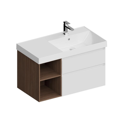Тумба под раковину Kerama Marazzi CUBO 88 CUB.90.2Rh\WHTM.N белый купить с доставкой. 100% Оригинал. Гарантия!
