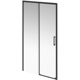 Душевая дверь в нишу Kerama Marazzi VETRO 110 профиль черный, стекло прозрачное Душевая дверь в нишу Kerama Marazzi VETRO 110 профиль черный, стекло прозрачное