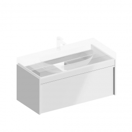 Тумба под раковину Kerama Marazzi MODULA 98 MOD.100.1+1\WHT белый