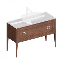 Тумба под раковину Kerama Marazzi PLAZA CLASSIC 120 PL.CN.120.1+1\NUT.M орех