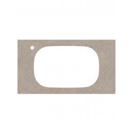 Столешница Kerama Marazzi MAGICA 90 MA.2.1.SG540620R\90 бежевый матовый