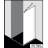 Стеклянная душевая перегородка Kermi WALK-IN PASA PX TWF/G (750 mm)