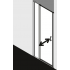 Душевая 1-створчатая маятниковая дверь с фиксированной панелью Kermi Cada Xs 860-910/2000 (левая) CK1GL09020VPK