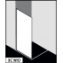 Стеклянная душевая перегородка Kermi WALK-IN XC WIO (1000 mm)