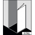 Стеклянная душевая перегородка Kermi WALK-IN FILIA FI TPF/G (1375 mm)