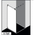 Стеклянная душевая перегородка Kermi WALK-IN FILIA FI TWF/G (1400 mm)