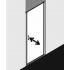 Душевая 1-створчатая маятниковая дверь Kermi Cada Xs 960-1010/2000 (правая) CK1WR10020VPK