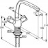 Смеситель Kludi Standart 316230515 для кухонной мойки