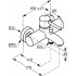 Смеситель Kludi Bozz 386910576 для ванны с душем